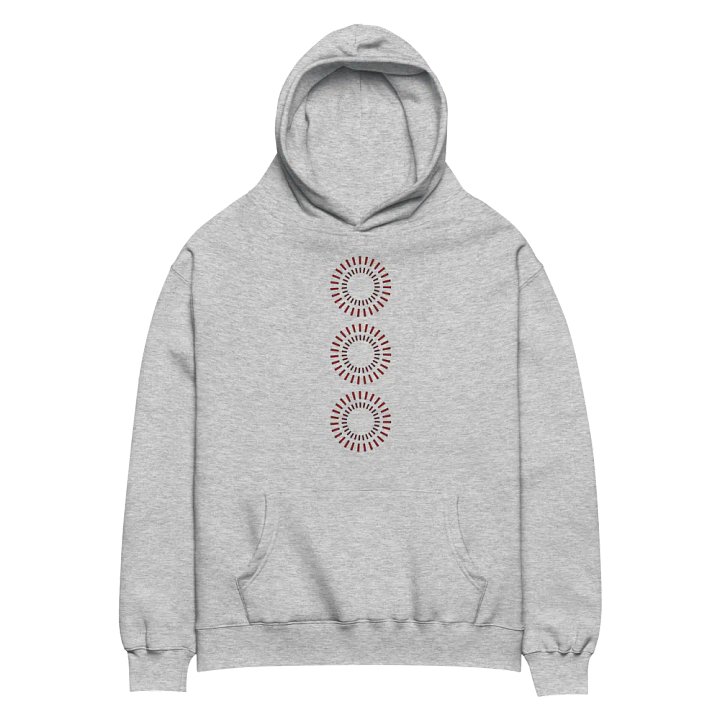 Red Circle Unisex Premium Oversized Hoodie product image (8)