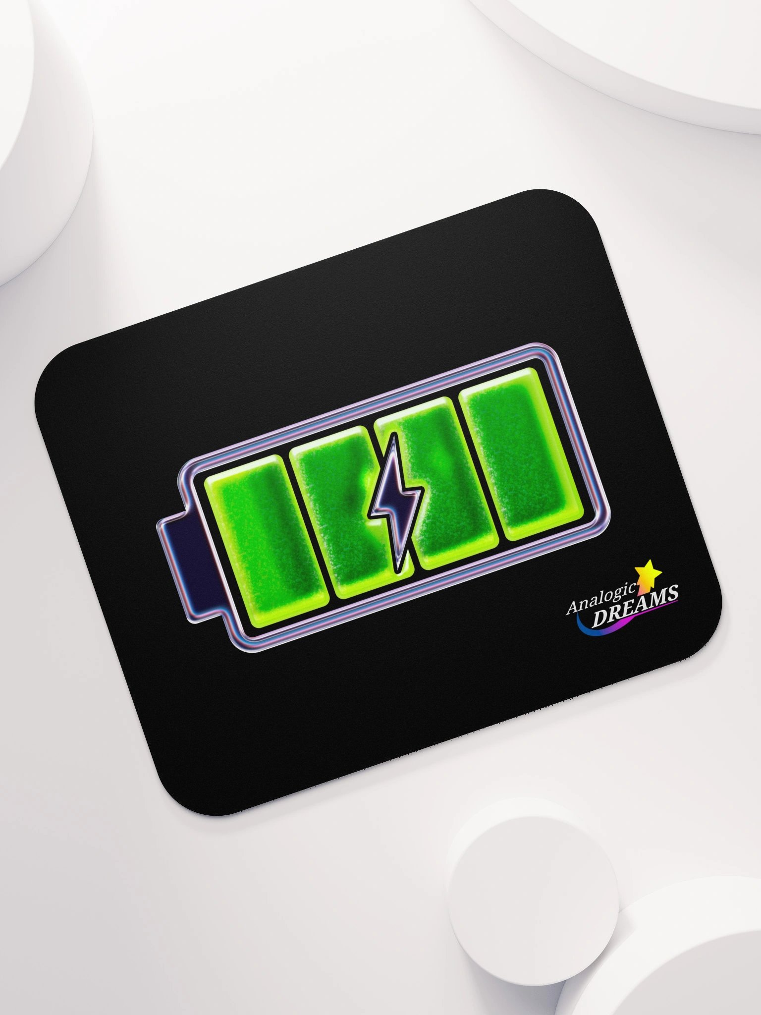 Battery Charge Green (Mouse Pad) product image (7)