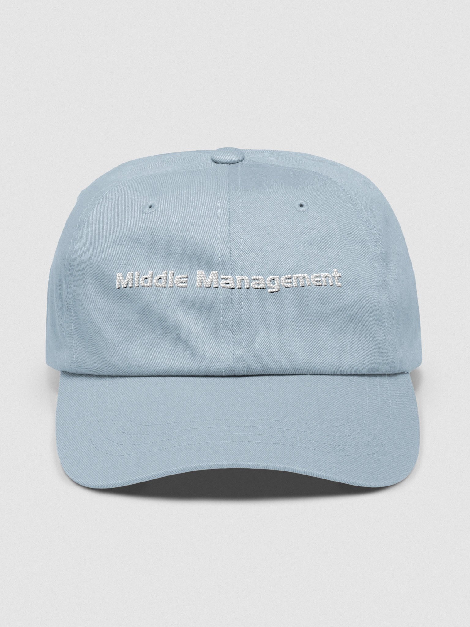 Middle Management | White | Dad Hat product image (5)