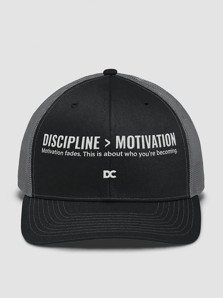 DISCIPLINE > MOTIVATION – BECOMING OVER HYPE | Hat product image (1)