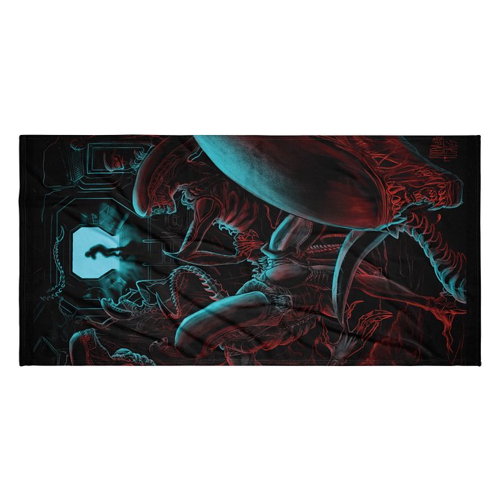 Aliens Beach Towel product image (2)