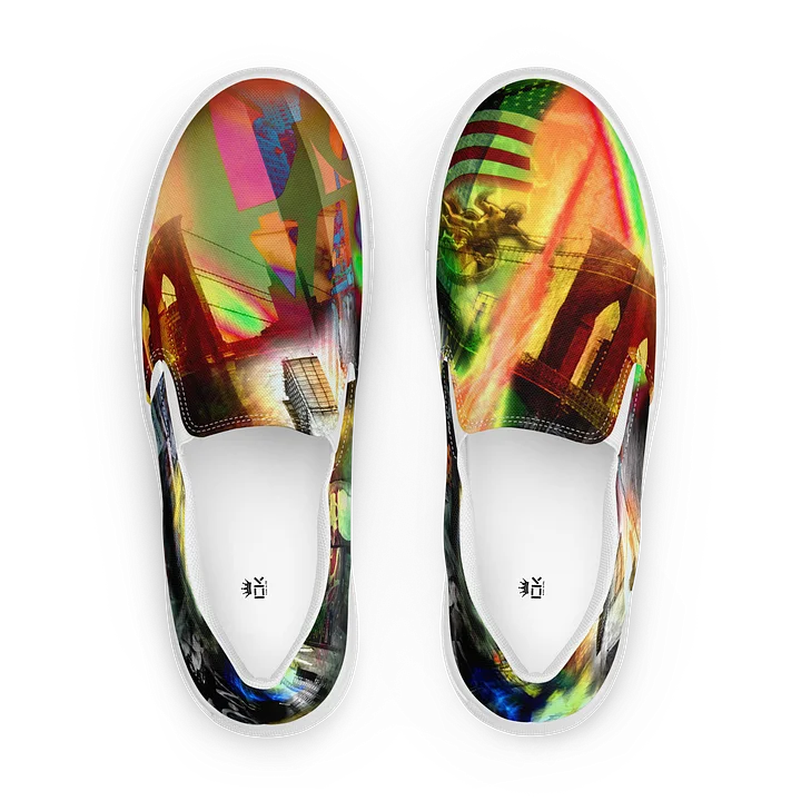 NY Collage Slip-Ons — CarlyKing product image (1)