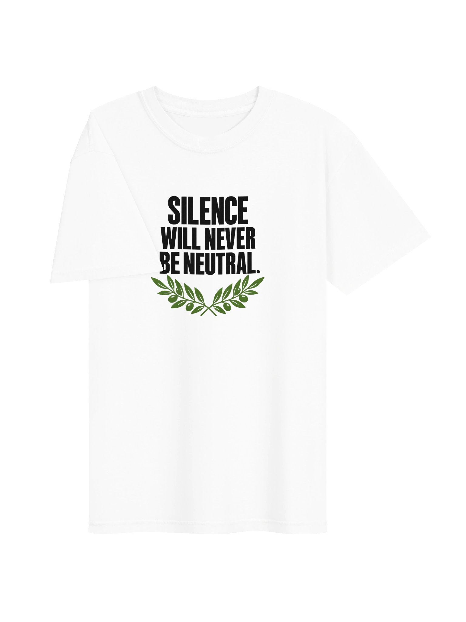 Silence Will Never Be Neutral T-Shirt: A Tribute to Our “Friend” Ed Sheeran white product image (3)