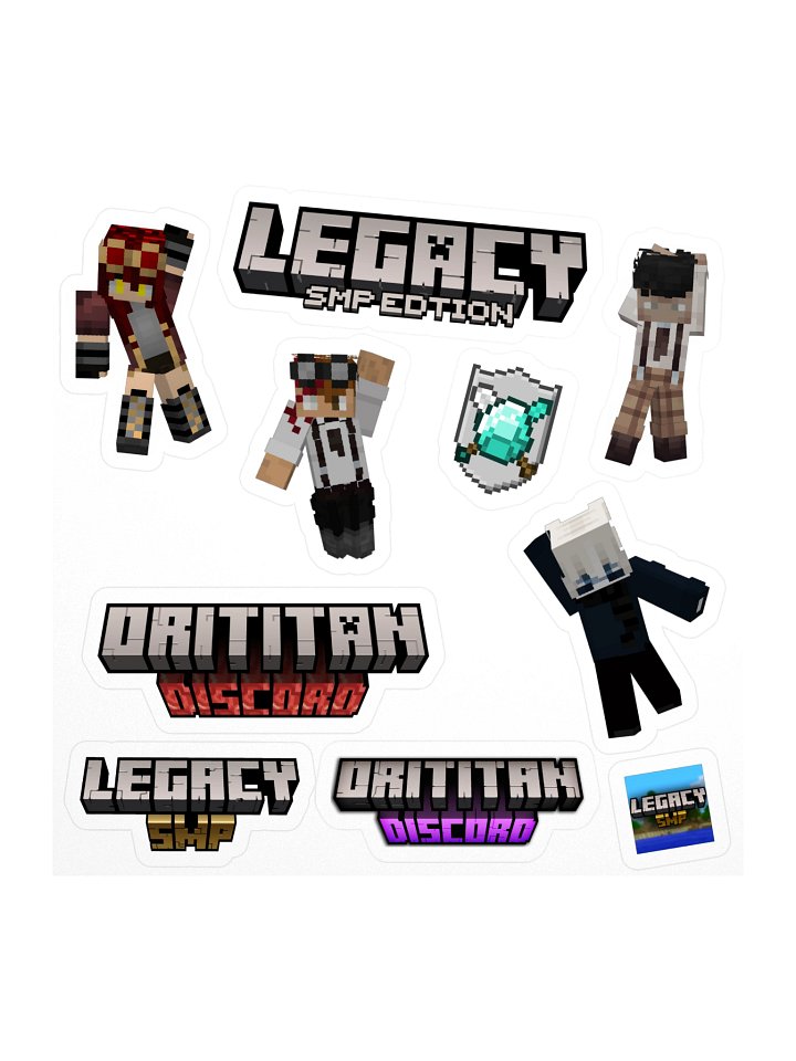 Legacy SMP x Orititan Mashup Pack - Vinyl Stickers product image (2)