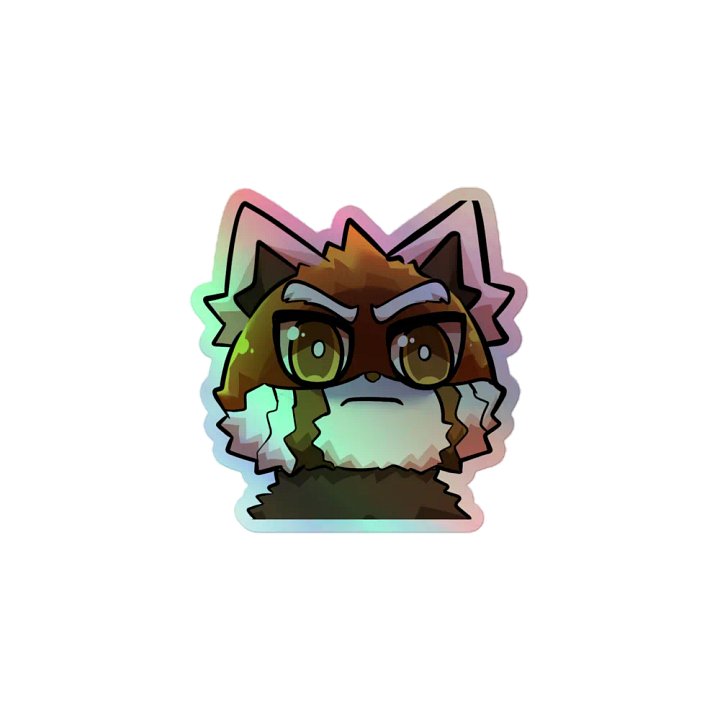 Holographic Stare Sticker product image (1)