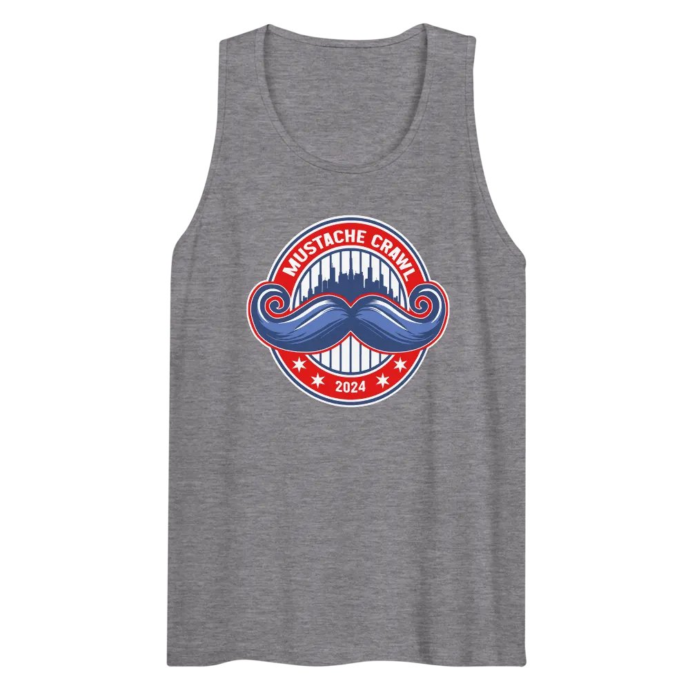 2024 Mustache Crawl Tank - Premium Cotton product image (82)