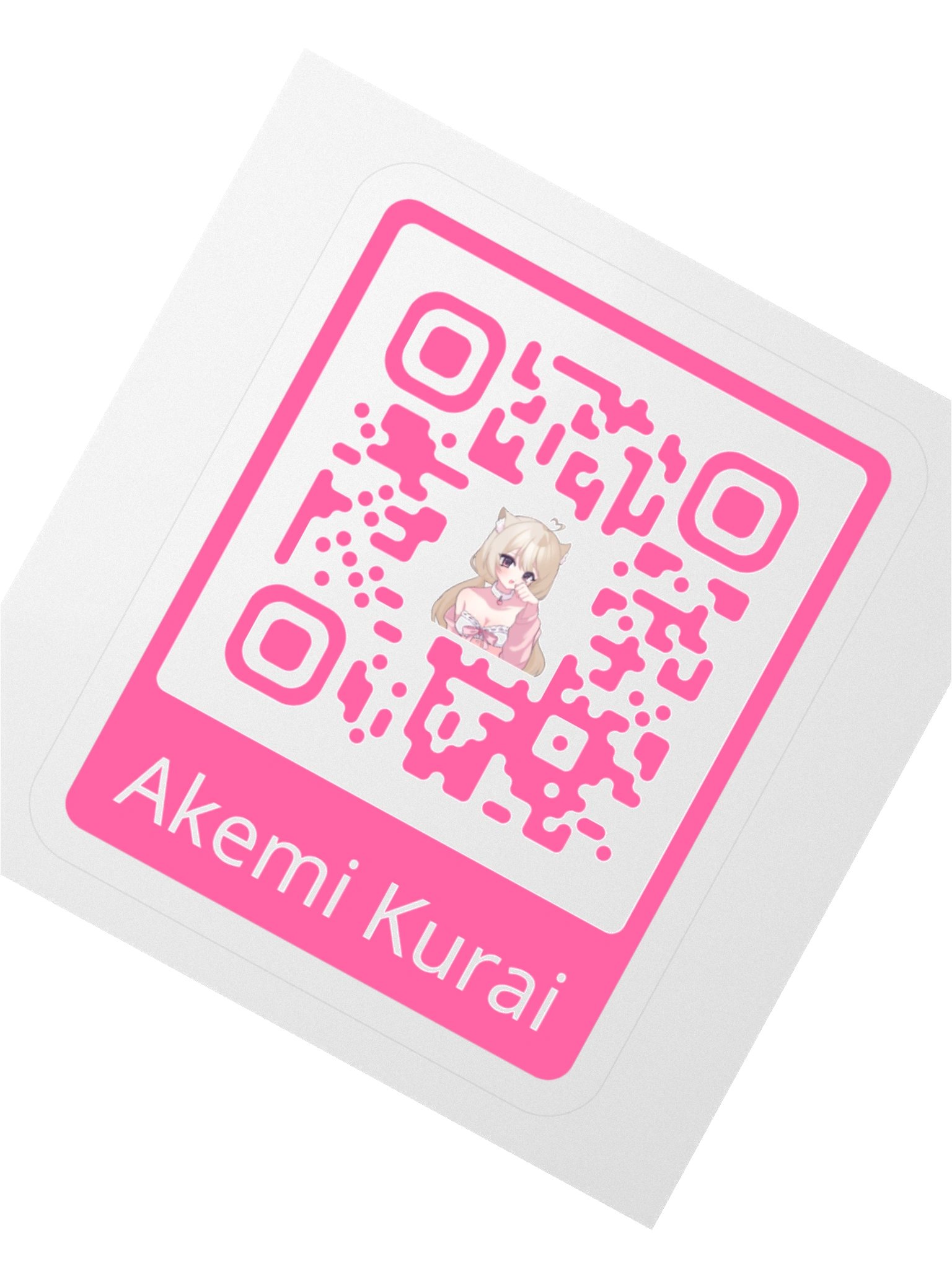 Akemi Kurai QR Code Sticker product image (6)