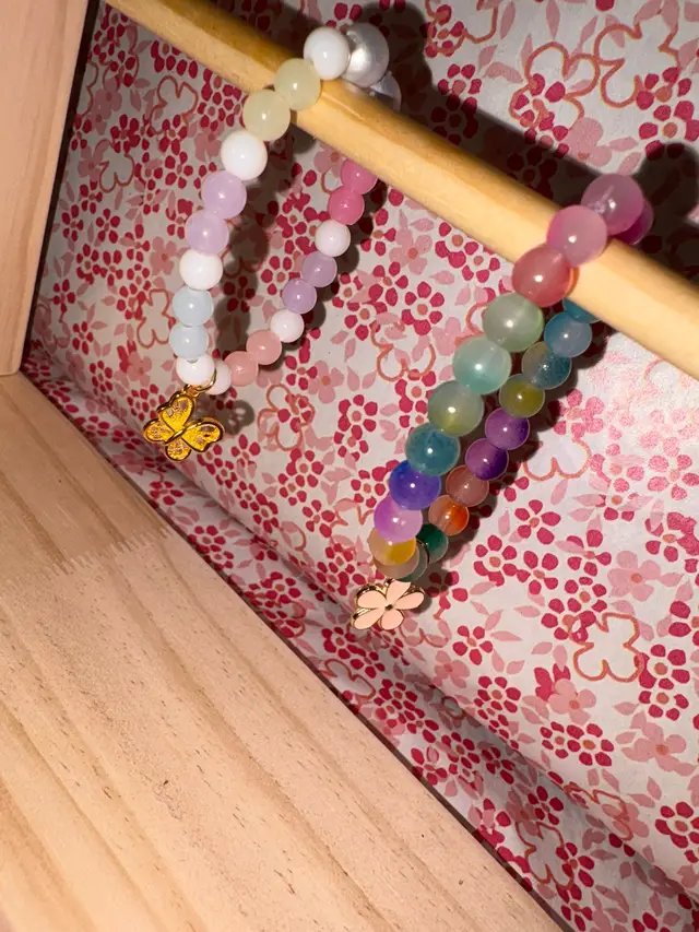 New beads & Charms 🩵🩷#smallbusiness #repost #fyp #shop #cali 