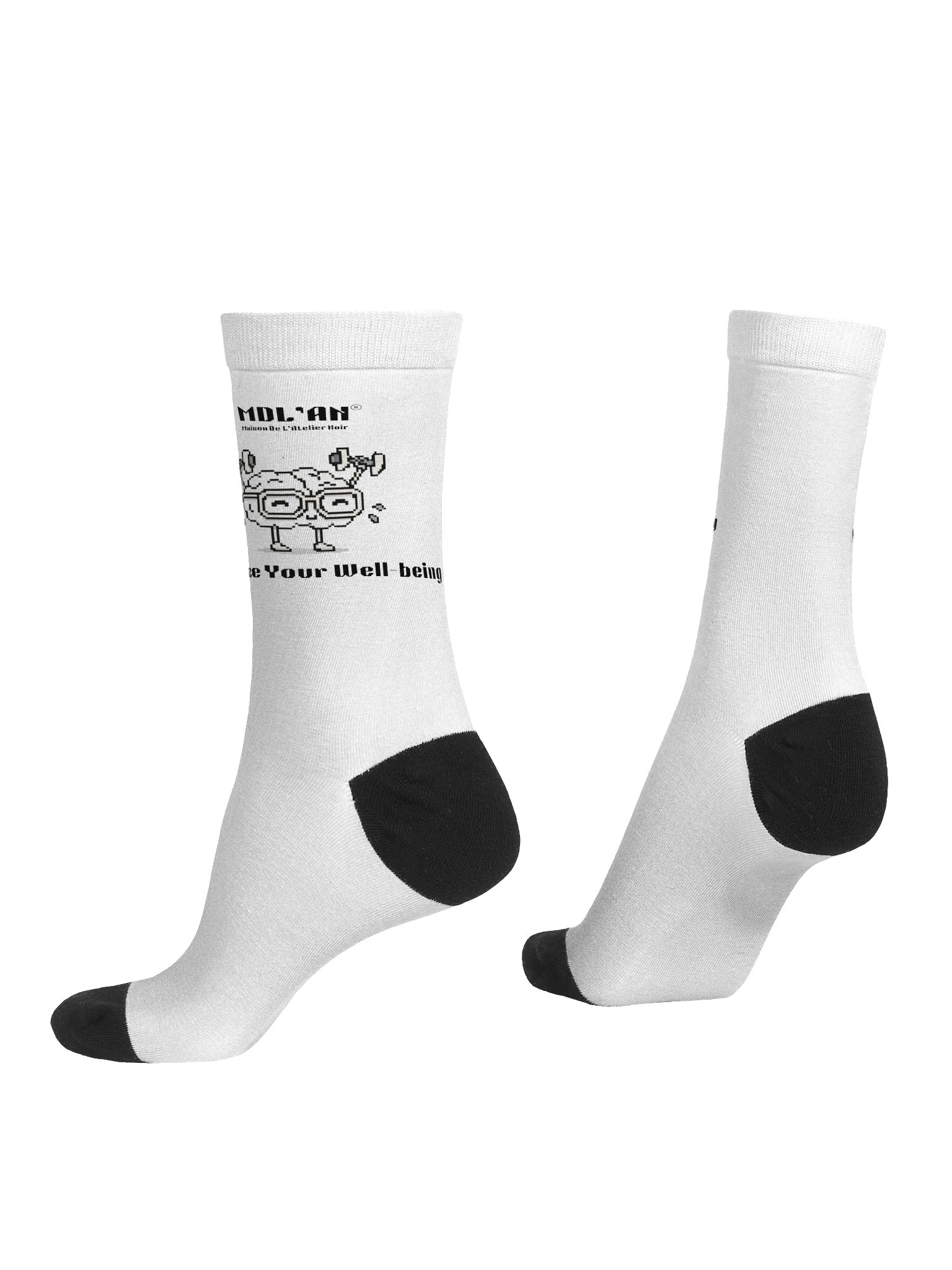MDL'AN® | Prioritize Your Well-Being Socks product image (4)