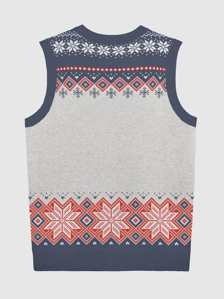 Ekeresìmeèsì Inspired Knitted V-Neck Vest product image (10)
