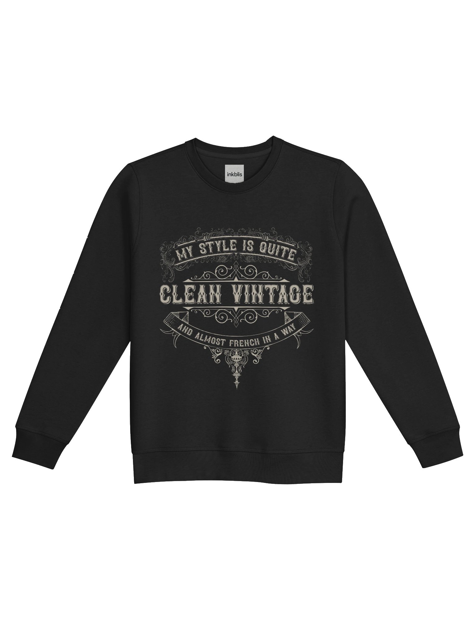 Clean Vintage Classic Sweatshirt product image (1)