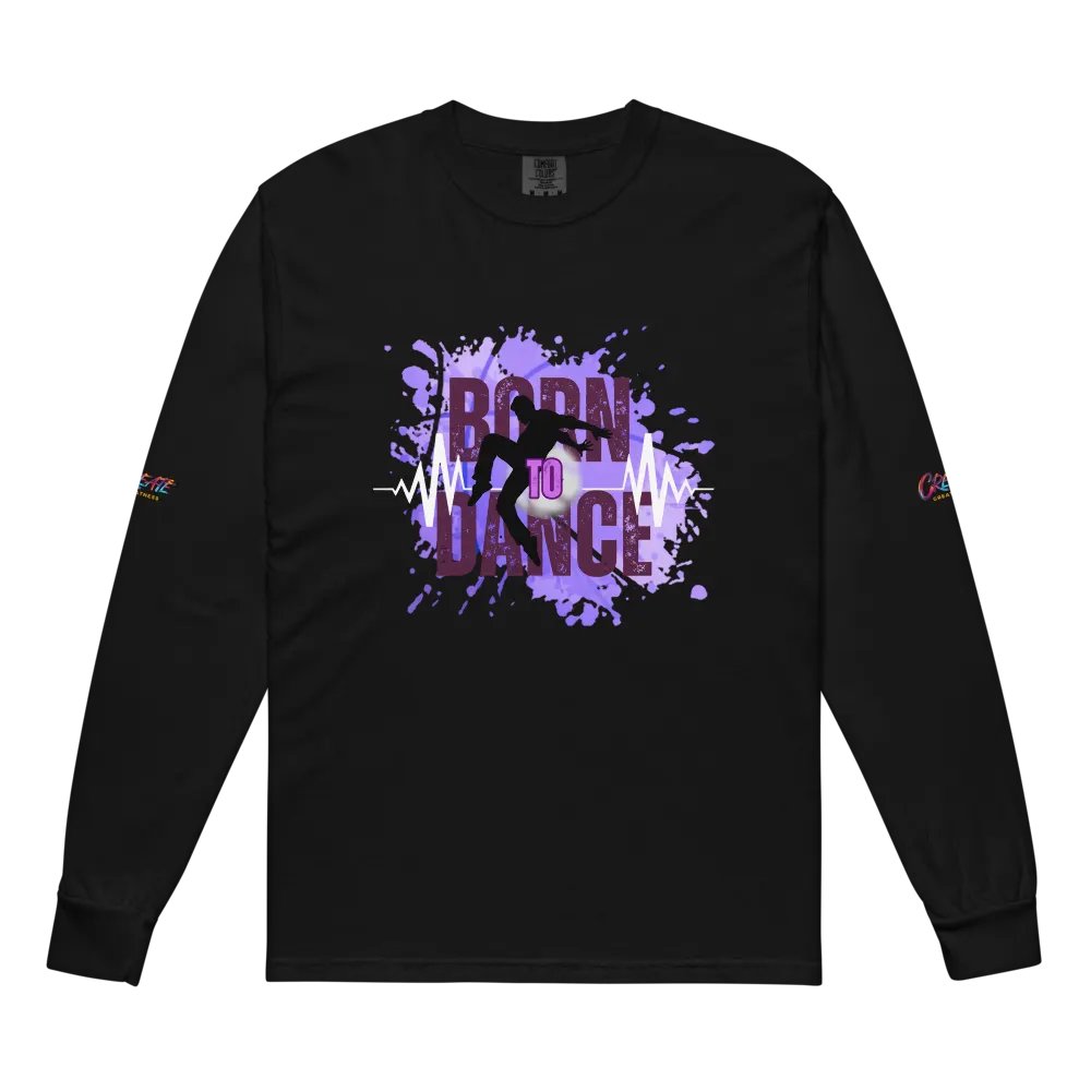 Elegant Born to Dance His Silhouette Long Sleeve Shirt product image (4)