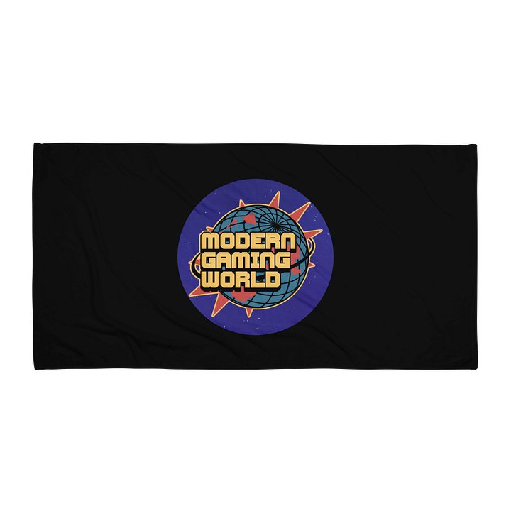 ModernGamingWorld Black Sublimated Towel product image (1)