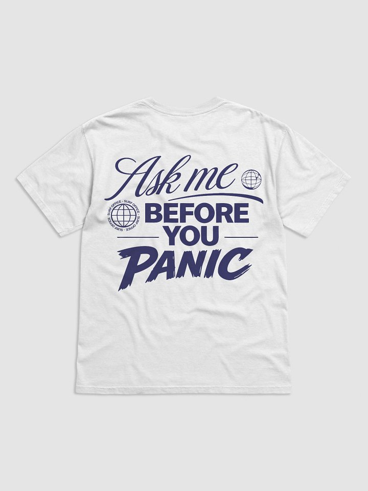 Team T-Shirt - Panic (White) product image (1)