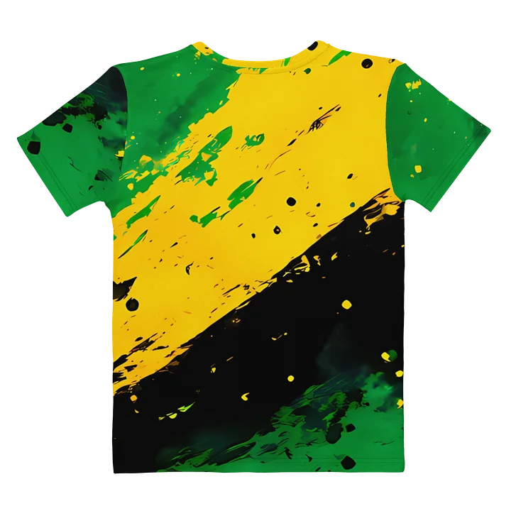 Vintage Jamaica Sport Print - Caribbean Apples | Women’s Cotton Crew Neck T-Shirt product image (2)