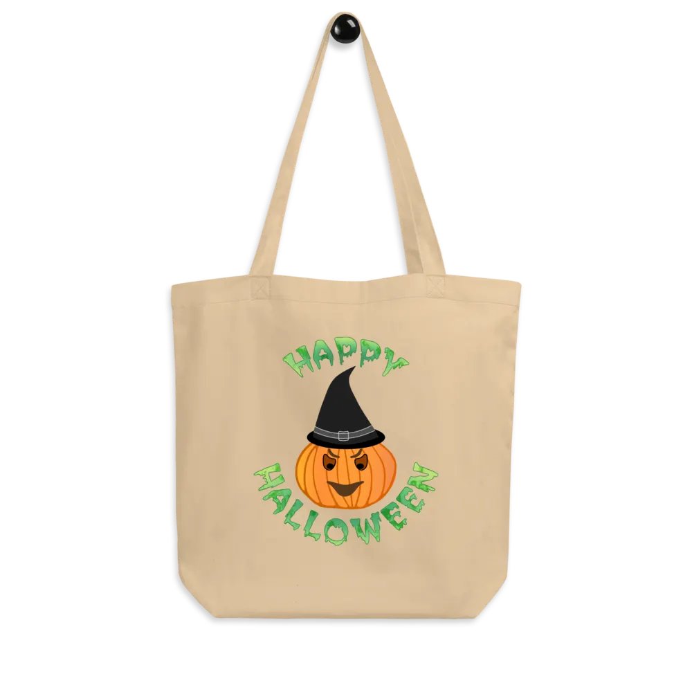 Spooky Pumpkin Halloween Tote Bag product image (8)