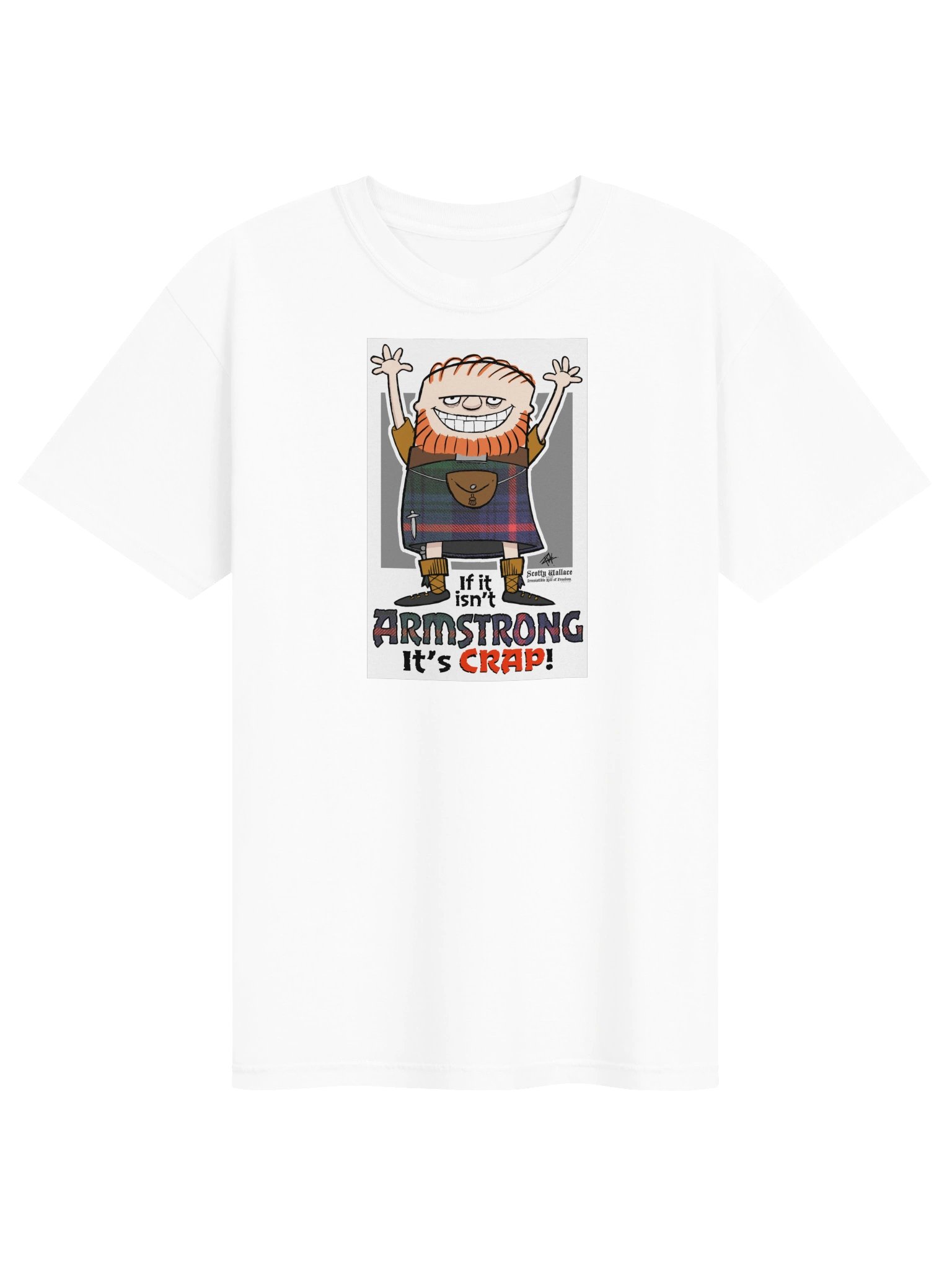 Armstrong Clan Tartan - Funny Scottish Humor Scotty Wallace product image (235)