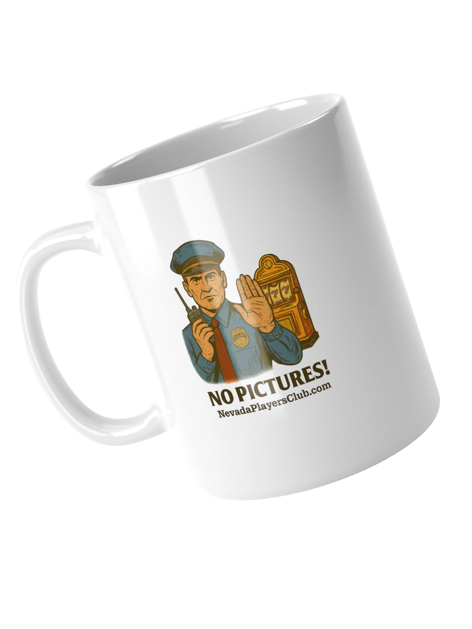 White NO PICTURES Mug - Uniform Edition product image (12)