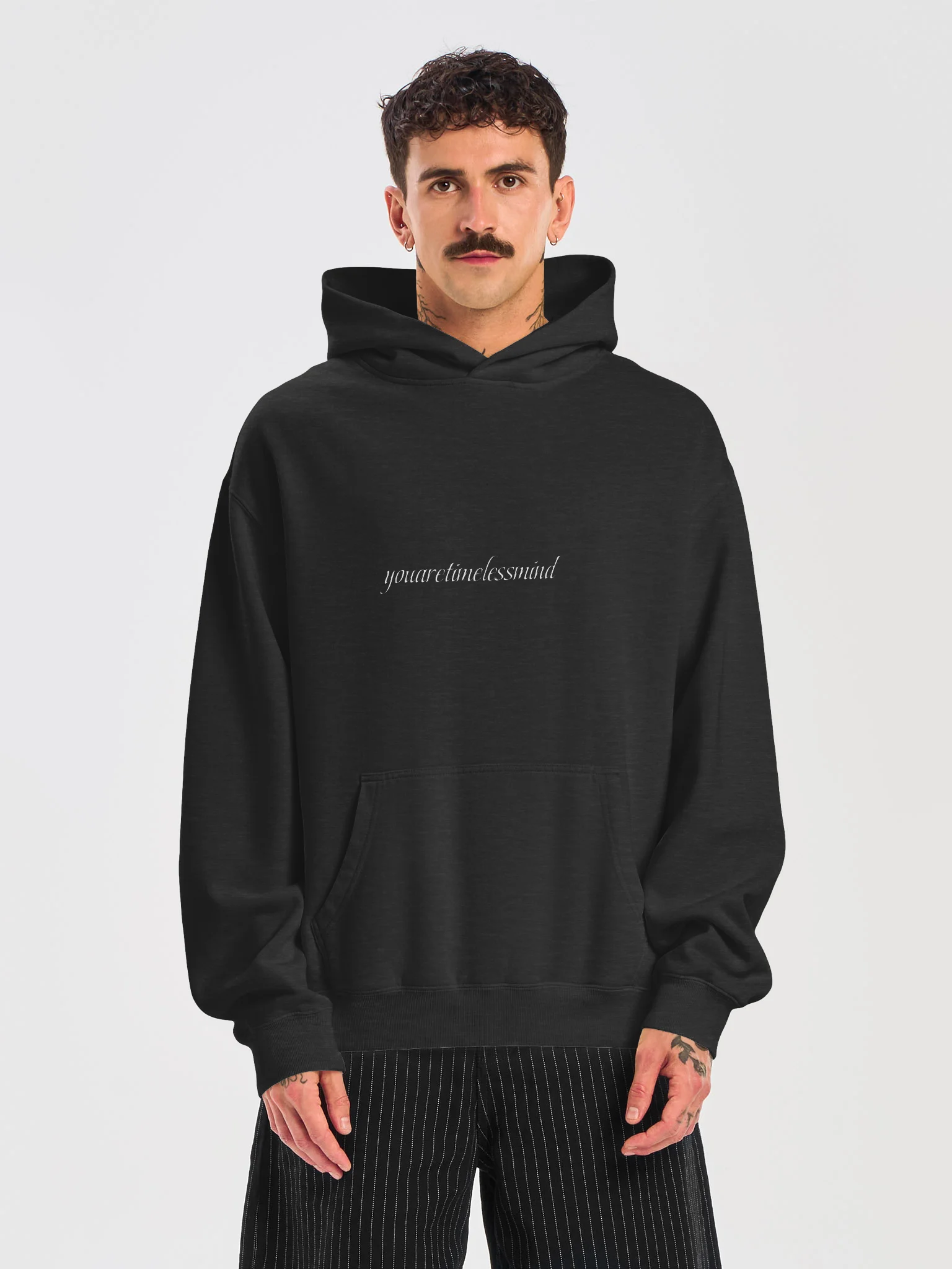 004 SYMMETRY UNISEX HOODIE GRY 26 product image (5)
