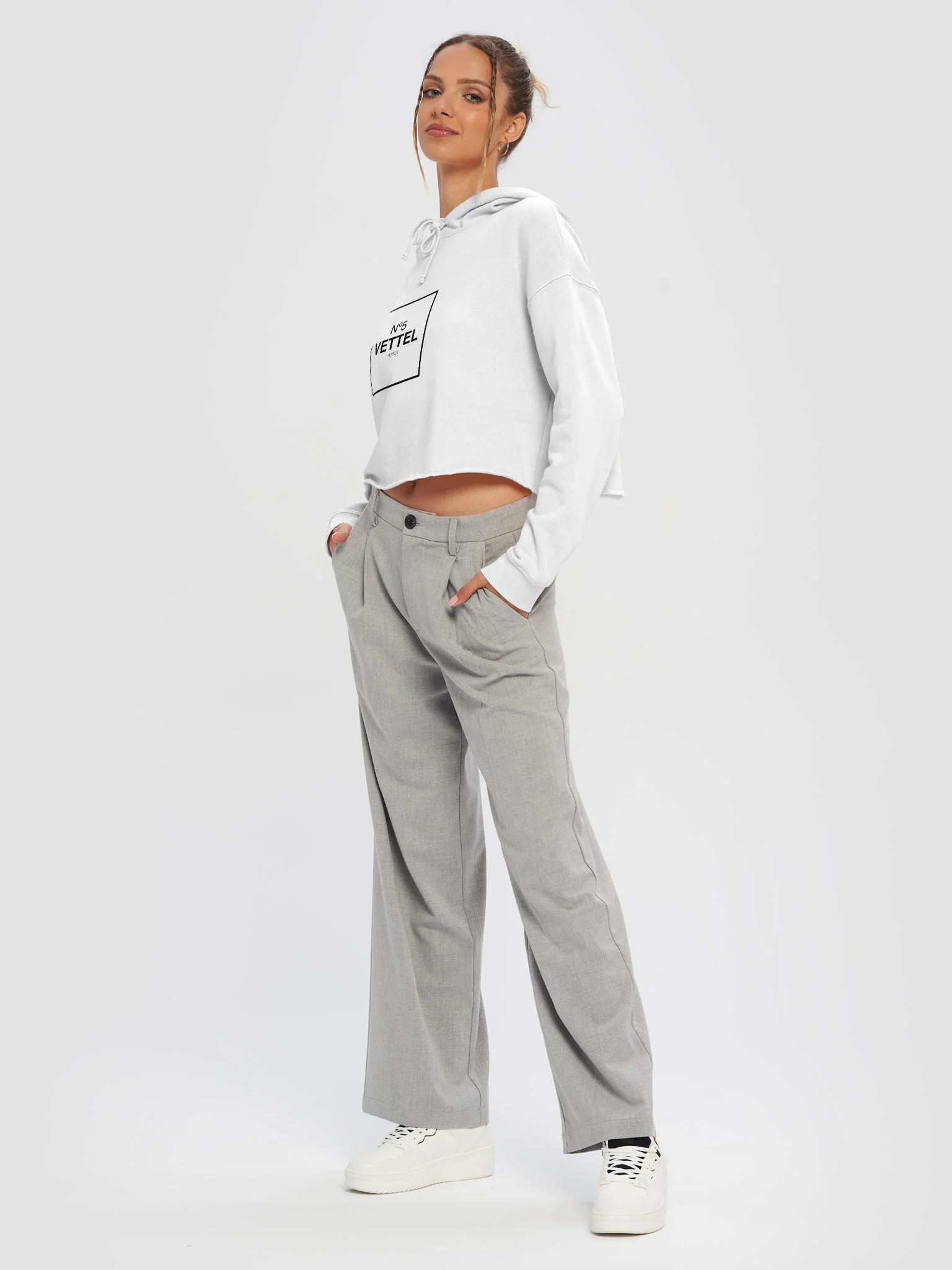 Vettel Nº5 Crop Hoodie product image (5)