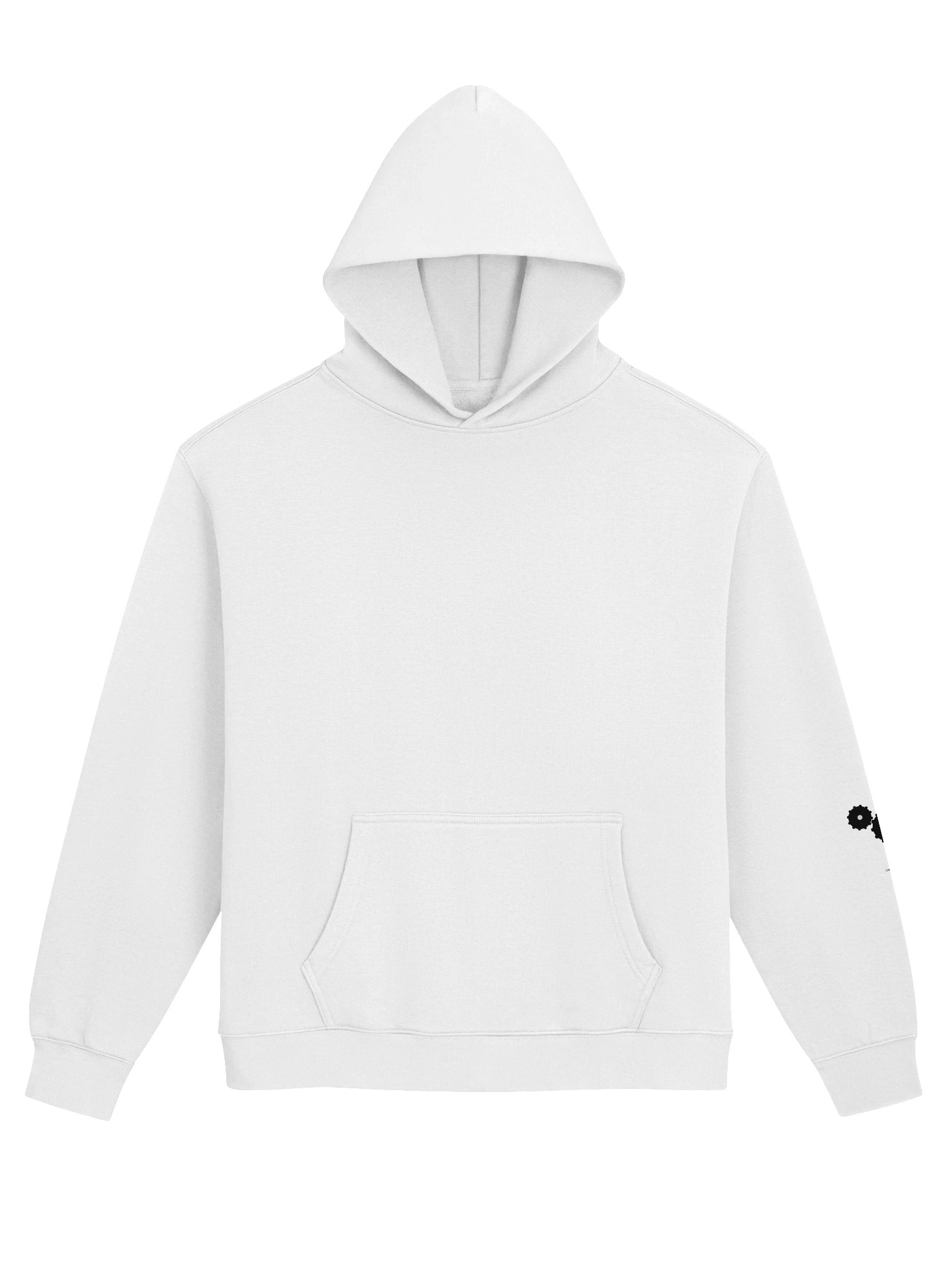 Limit Break Gear Cogs Pump Cover Hoodie - Black logo product image (3)
