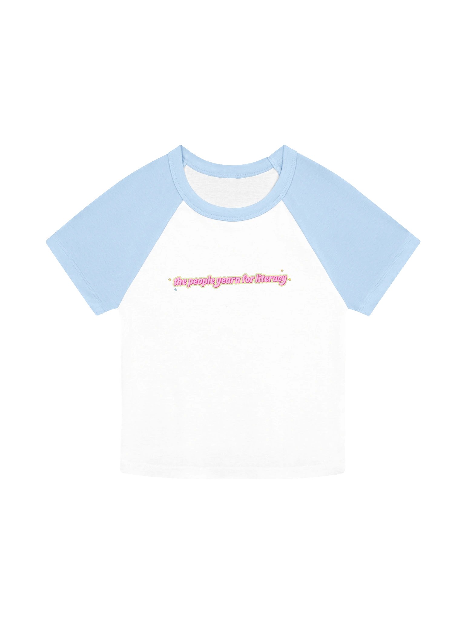 the people yearn for literacy baby tee product image (7)