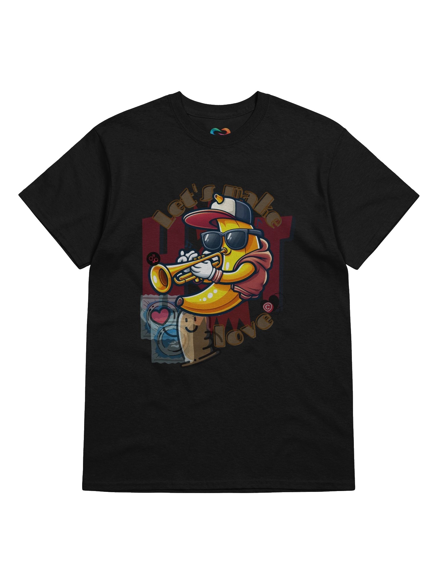CNX Core Chest Unisex Tee — Let's Make Love 001 product image (1)