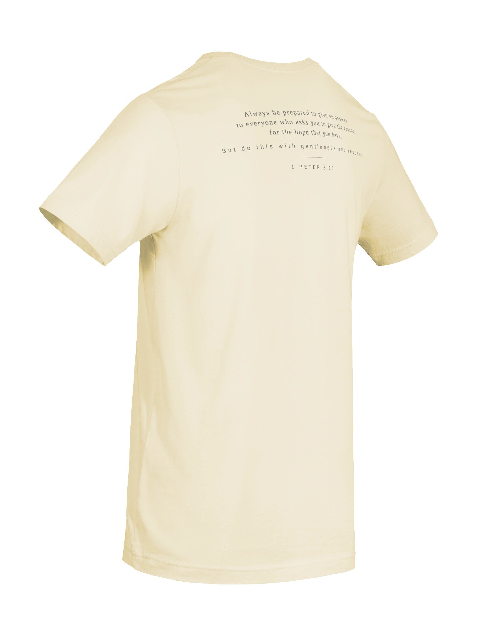 The Prepared Answer Tee (Natural) product image (10)