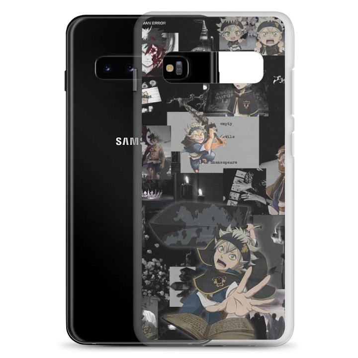 XBOYI x MILA x Black Clover ASTA | Samsung Clear Case product image (20)