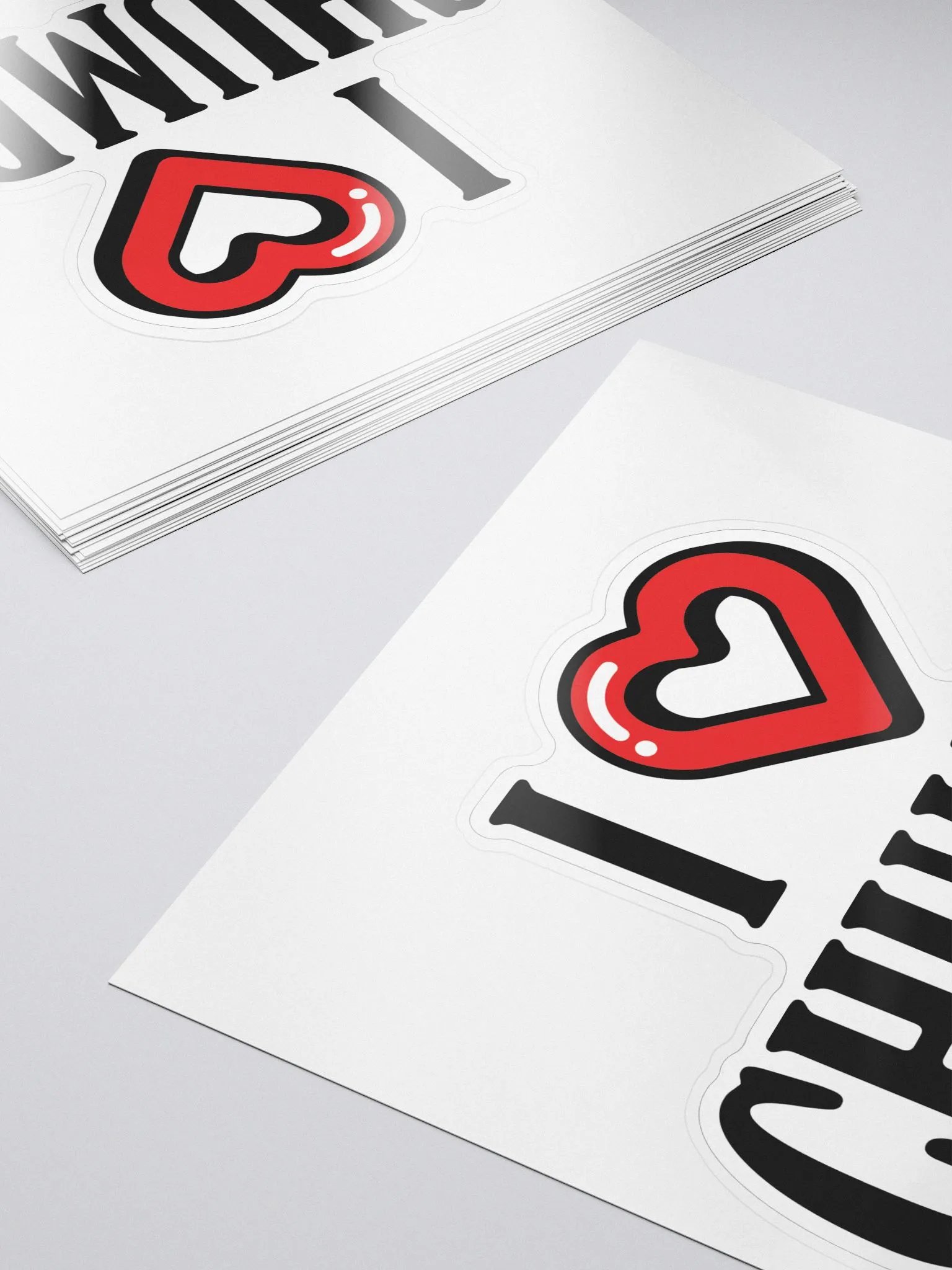 I <3 Chumps Sticker product image (5)
