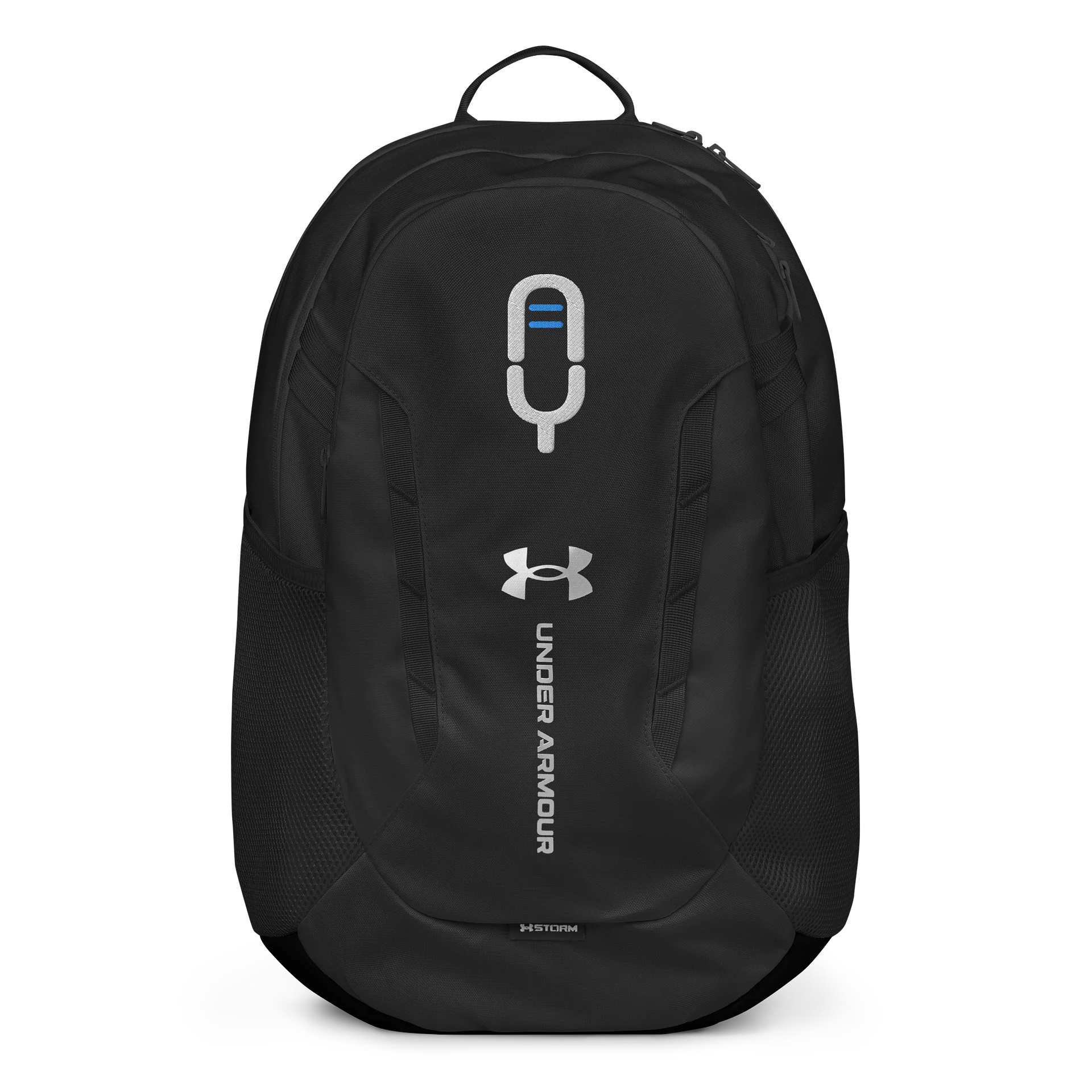 FunnyNFarbsy Embroidered Microphone Logo Backpack product image (1)