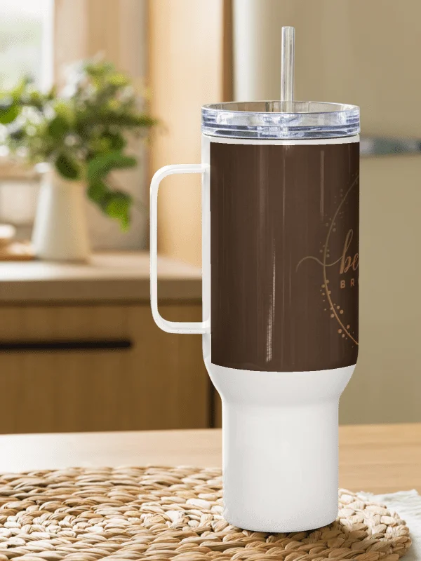 Beautiful Brown Girl Signature Travel Mug product image (4)
