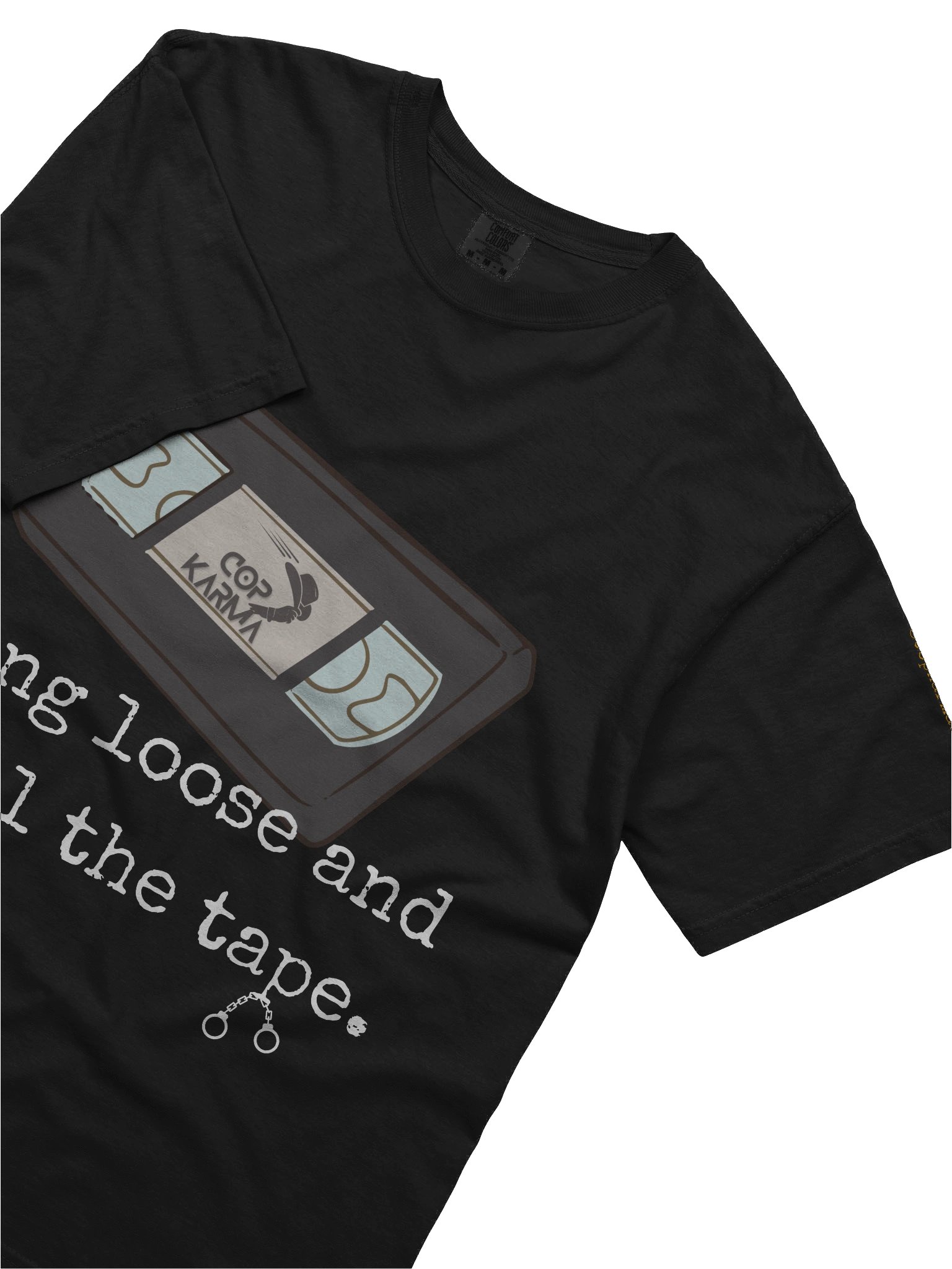Cop Karma's Roll the Tape Tee product image (5)