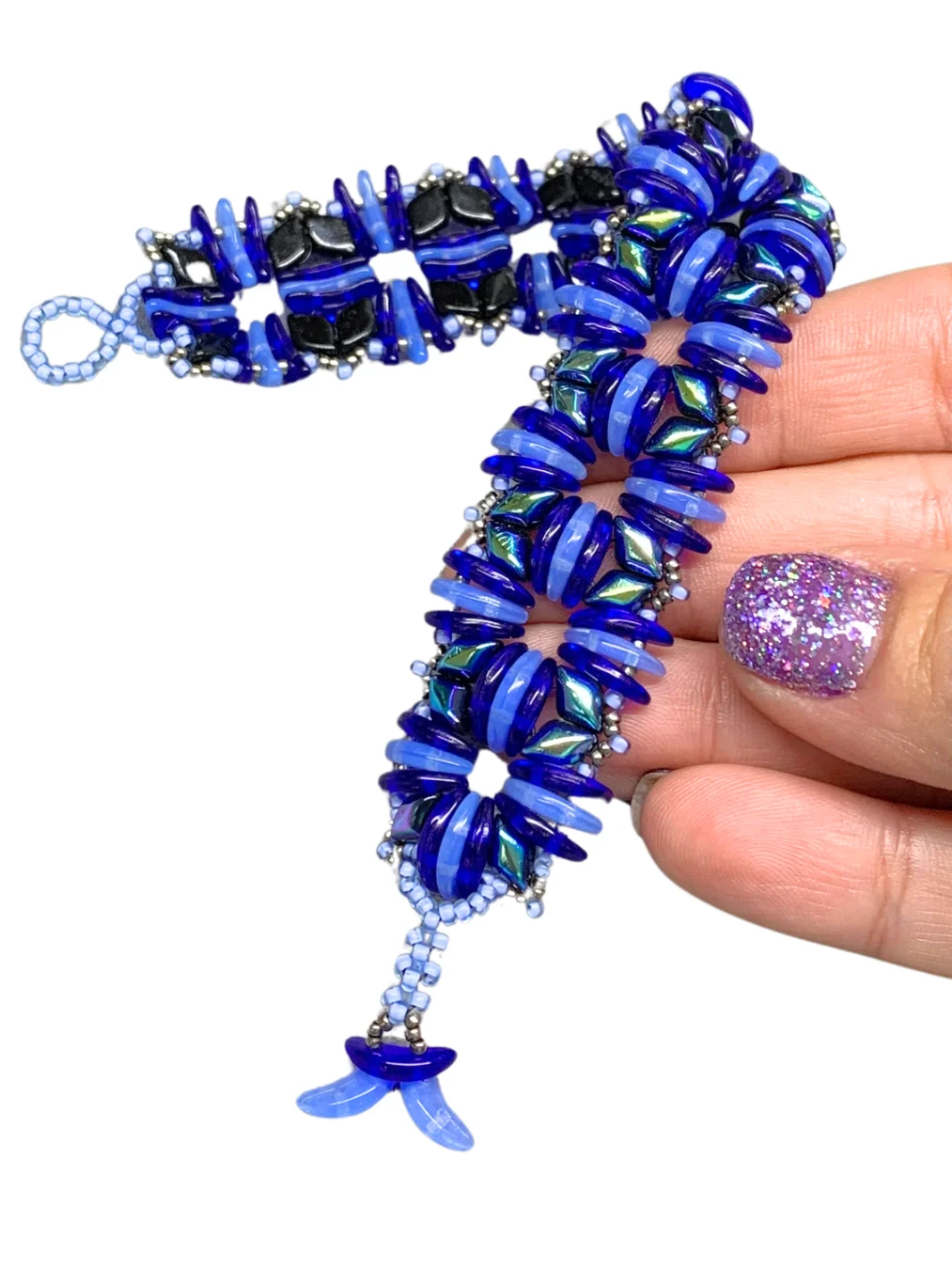 Operetta Beaded Bracelet - Blue product image (2)