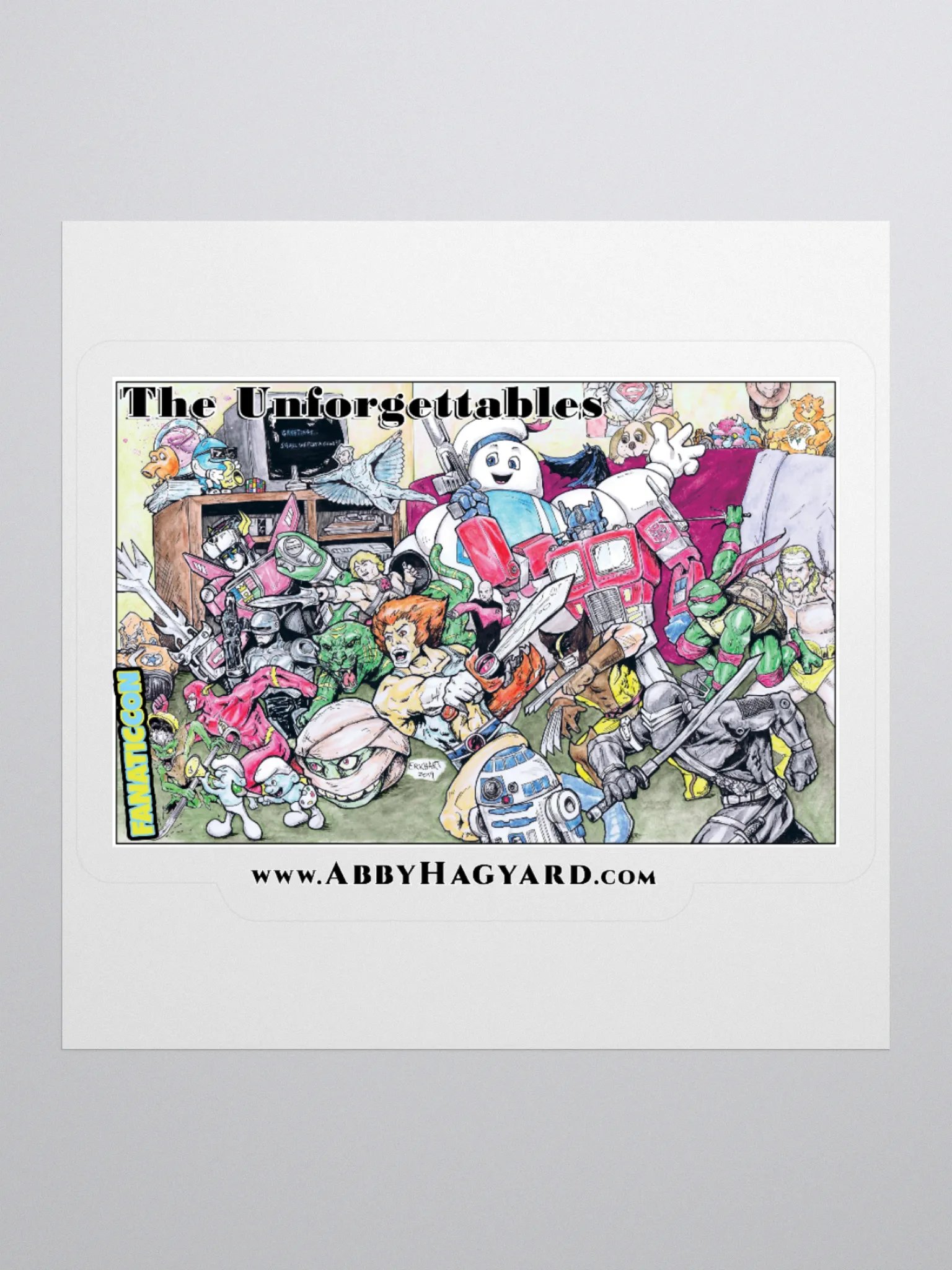 The Unforgettables Sticker! product image (1)