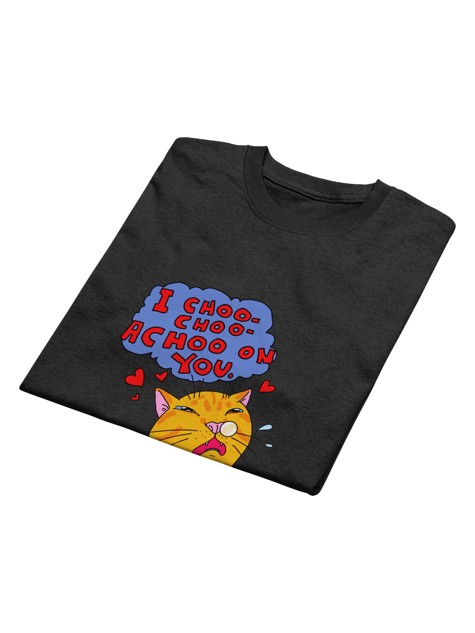 Achoo on You Orange Cat Classic T-Shirt Multicolor product image (8)