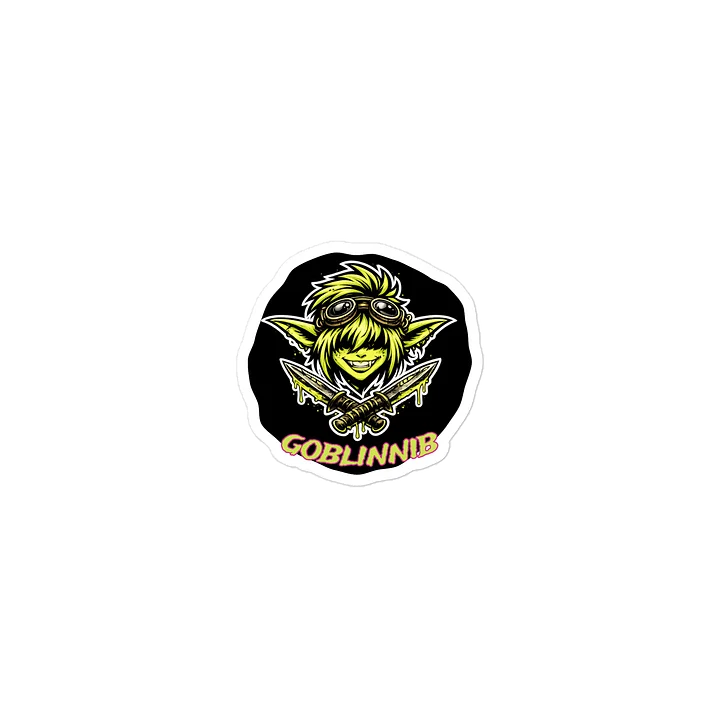 GoblinNib Toxic Blades Sticker product image (2)