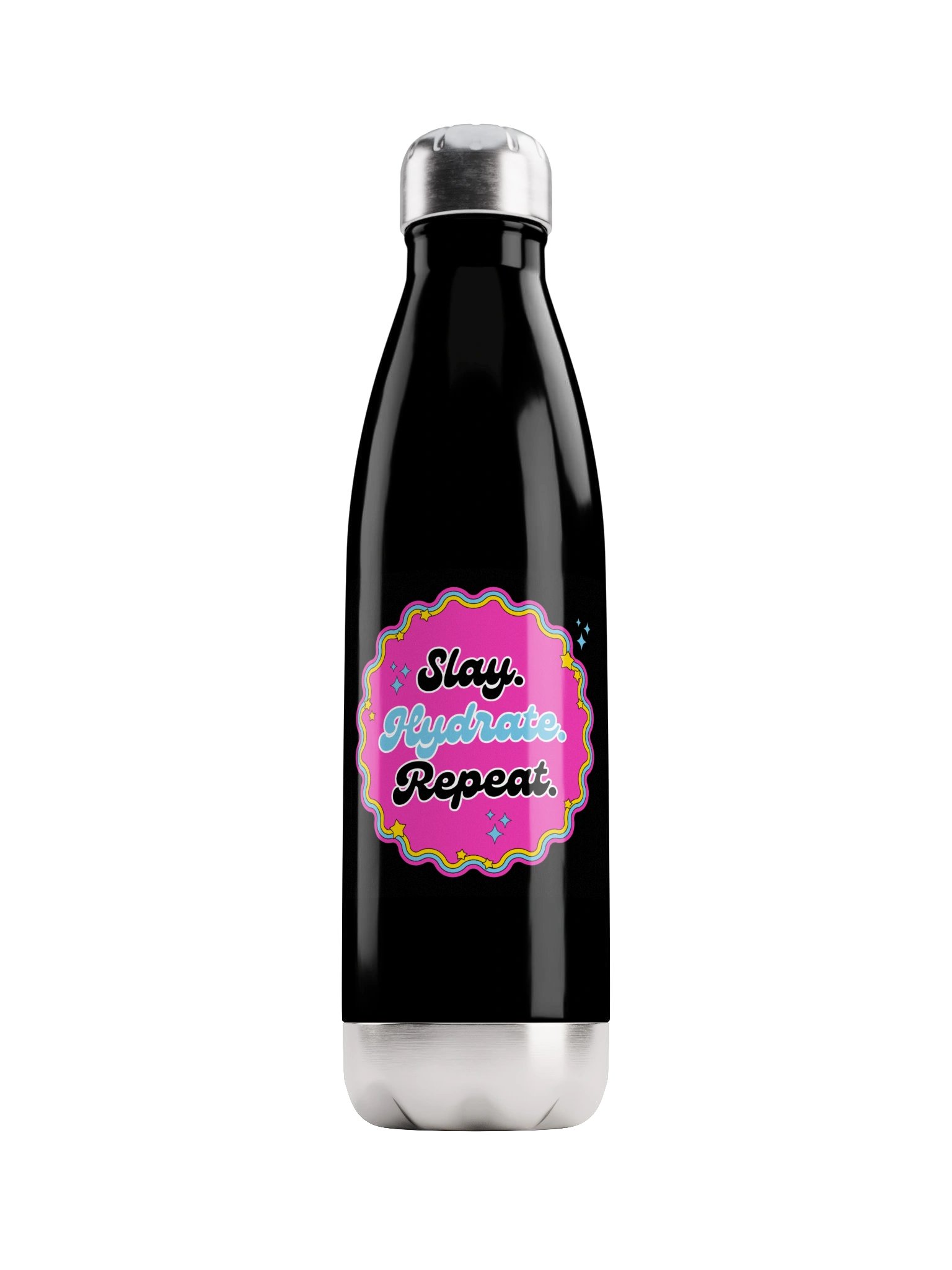 Slay. Hydrate. Repeat. Water Bottle product image (1)
