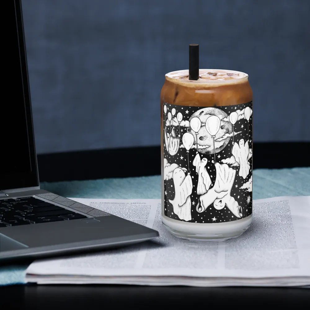 Floaty Ghosty can-shaped glass product image (5)