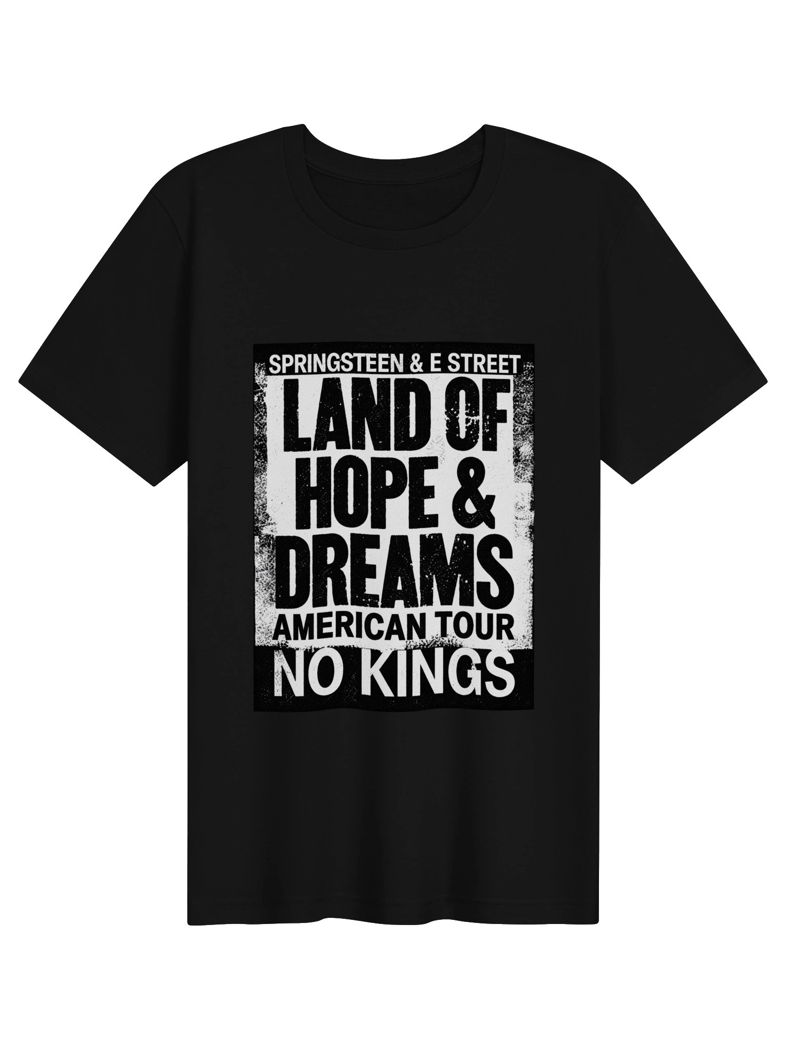 Land of Hope & Dreams – No Kings Vintage Graphic T-Shirt product image (5)