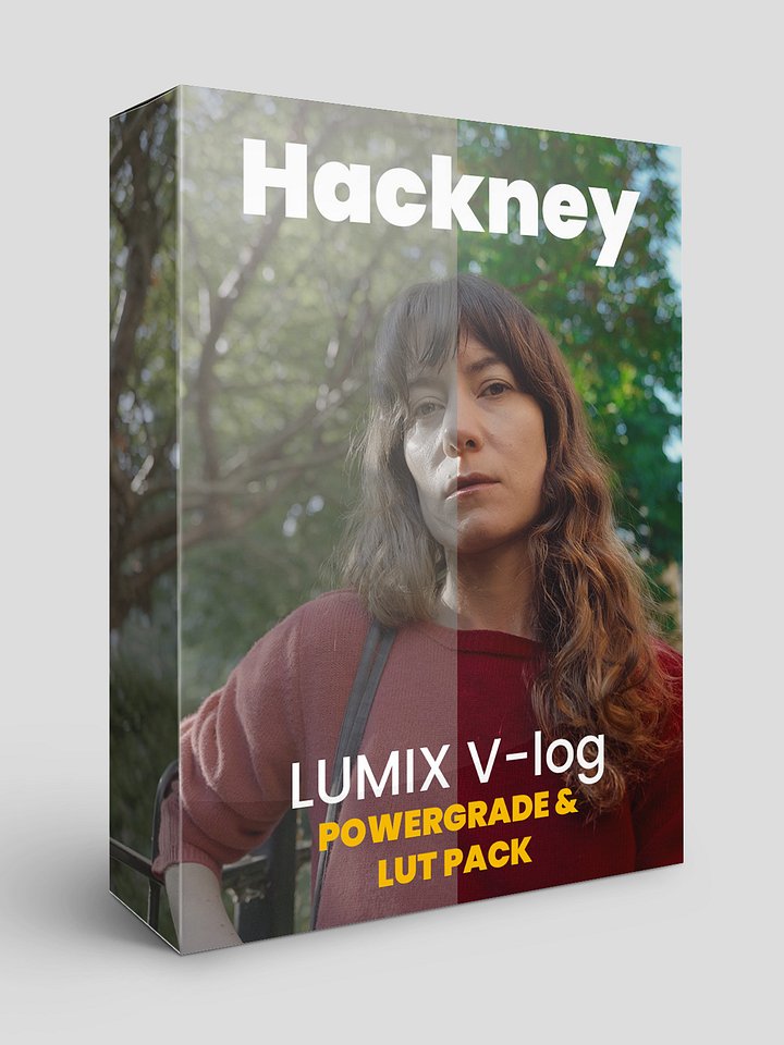 Hackney LUMIX V-log Powergrade & LUT Pack product image (1)
