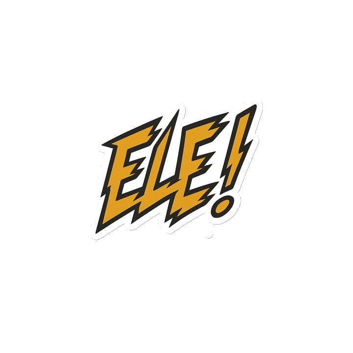 ELE! Die-Cut Magnet product image (2)