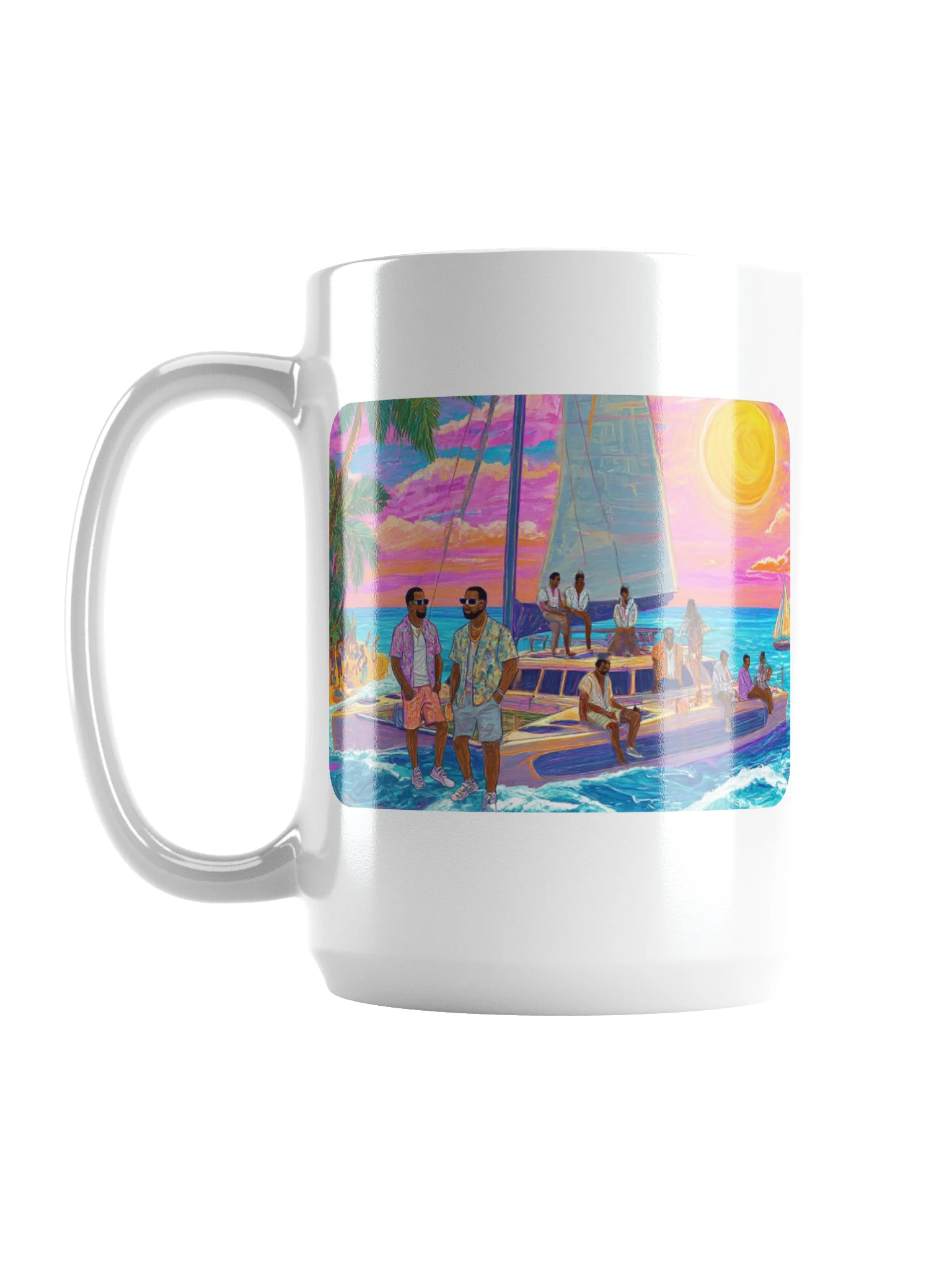 Sunset Sailing Serenity Mug product image (1)