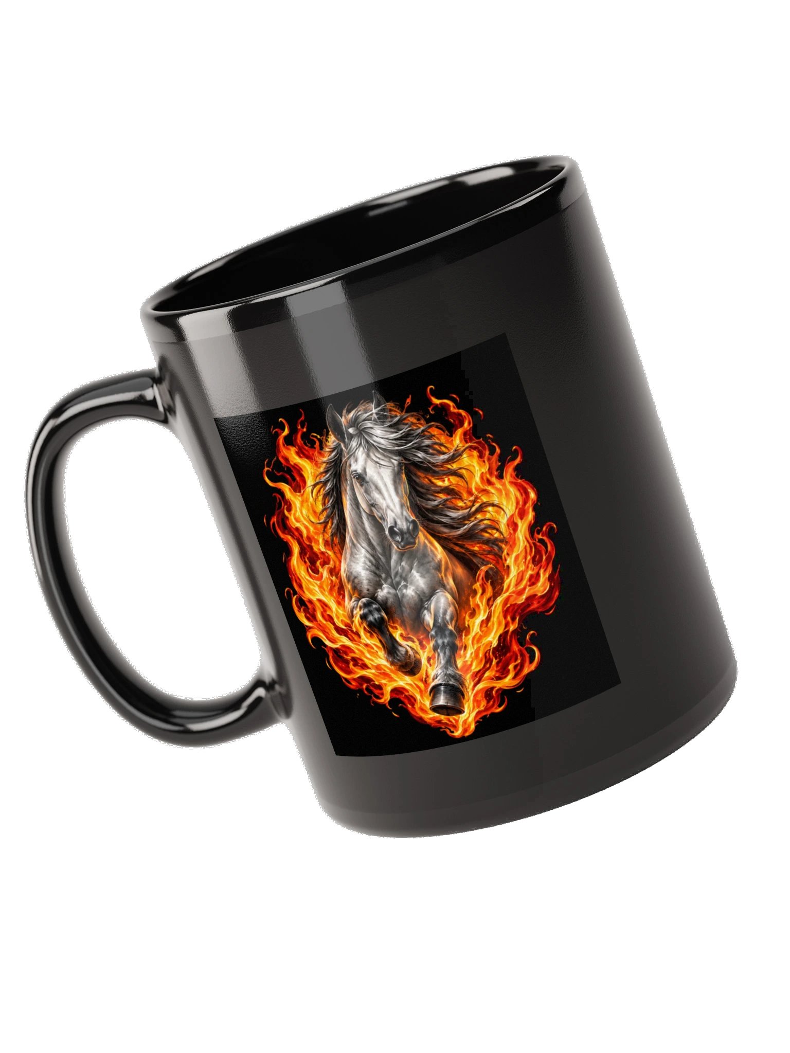 Journey to Uz Black Horse Mug product image (5)