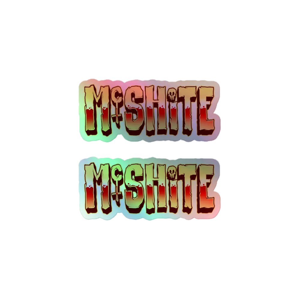 Double McShite Sticker set product image (1)