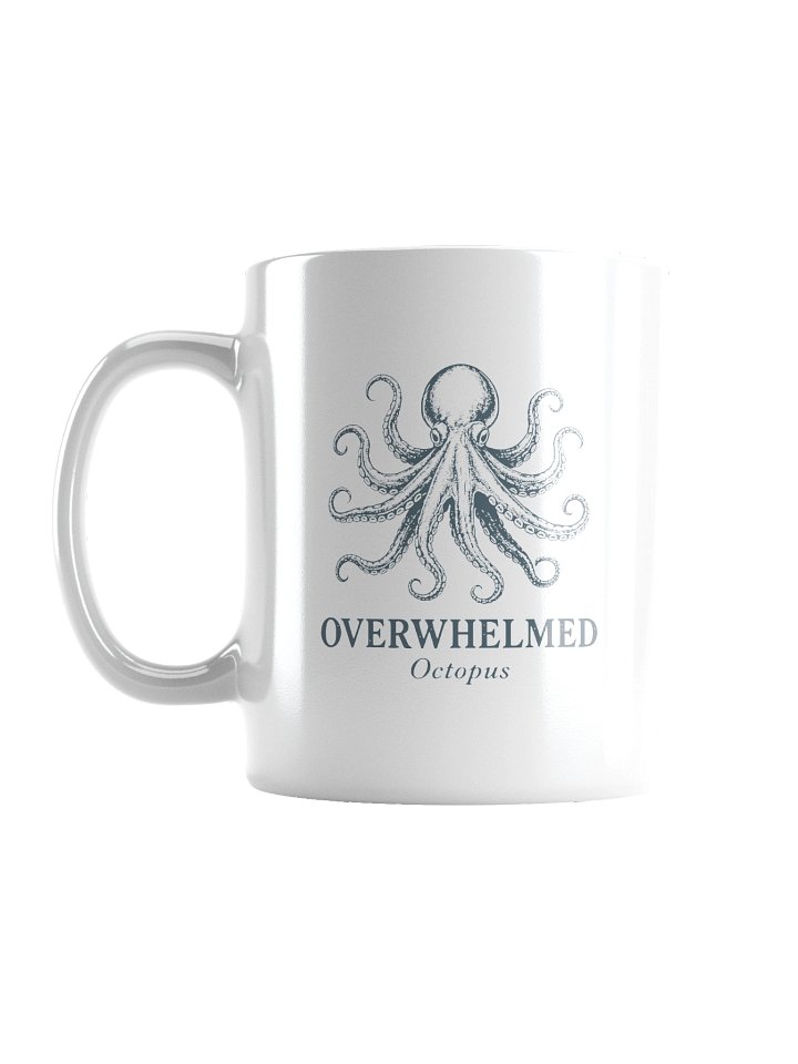 Overwhelmed Octopus Ceramic Mug product image (1)
