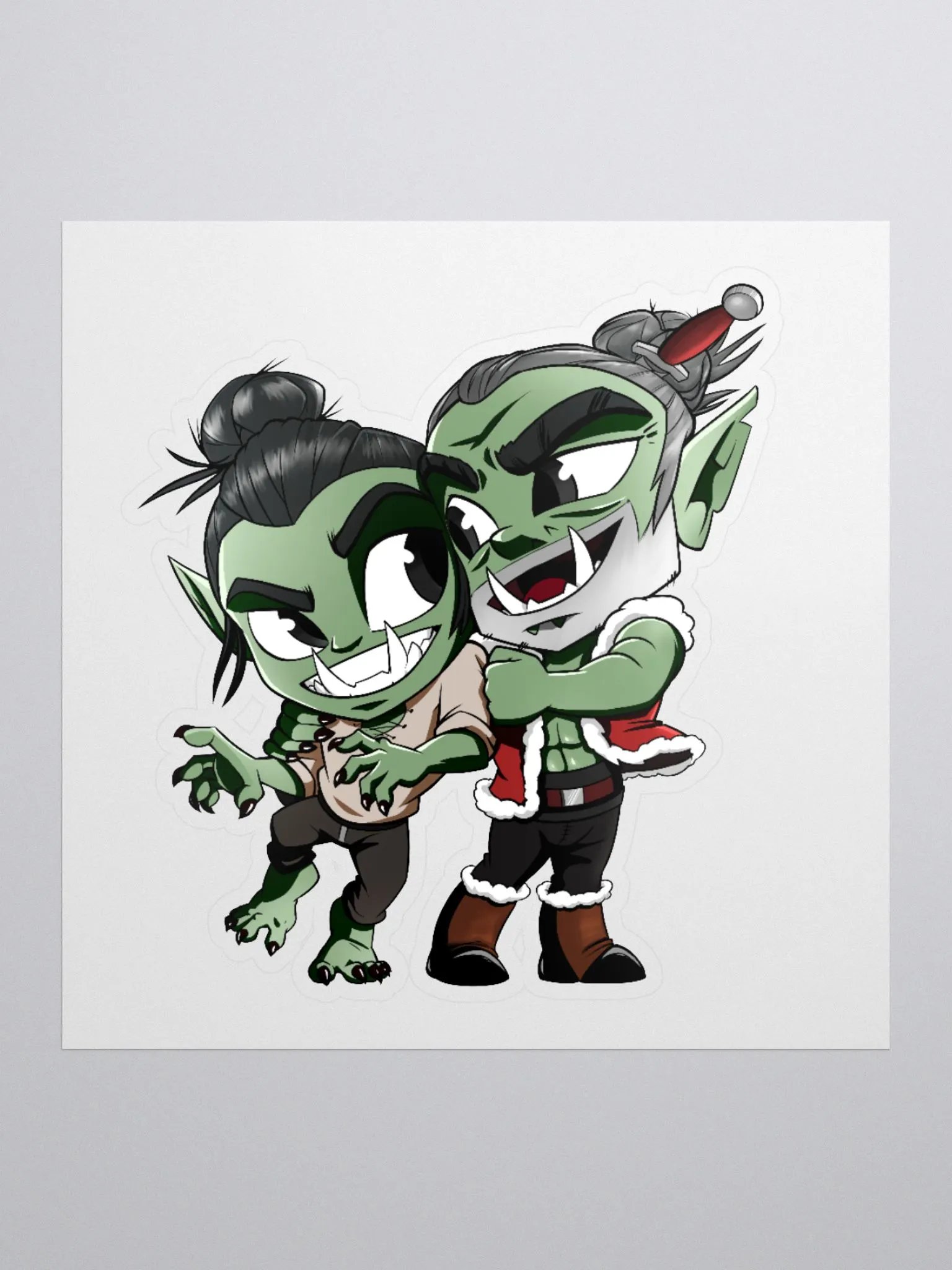 Chibi Tryggrs Sticker product image (1)