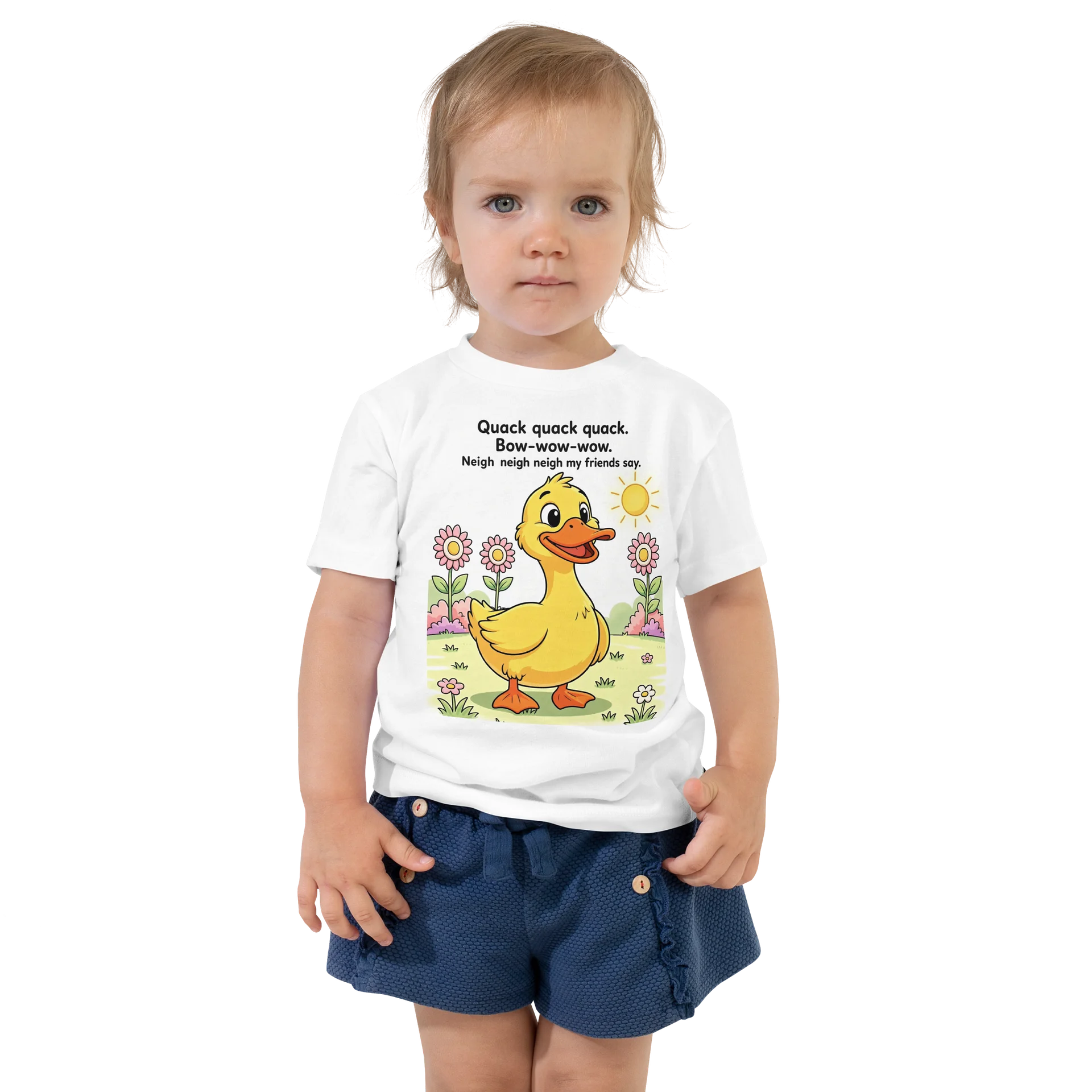 Quack Quack Duck Garden Toddler Tee product image (1)