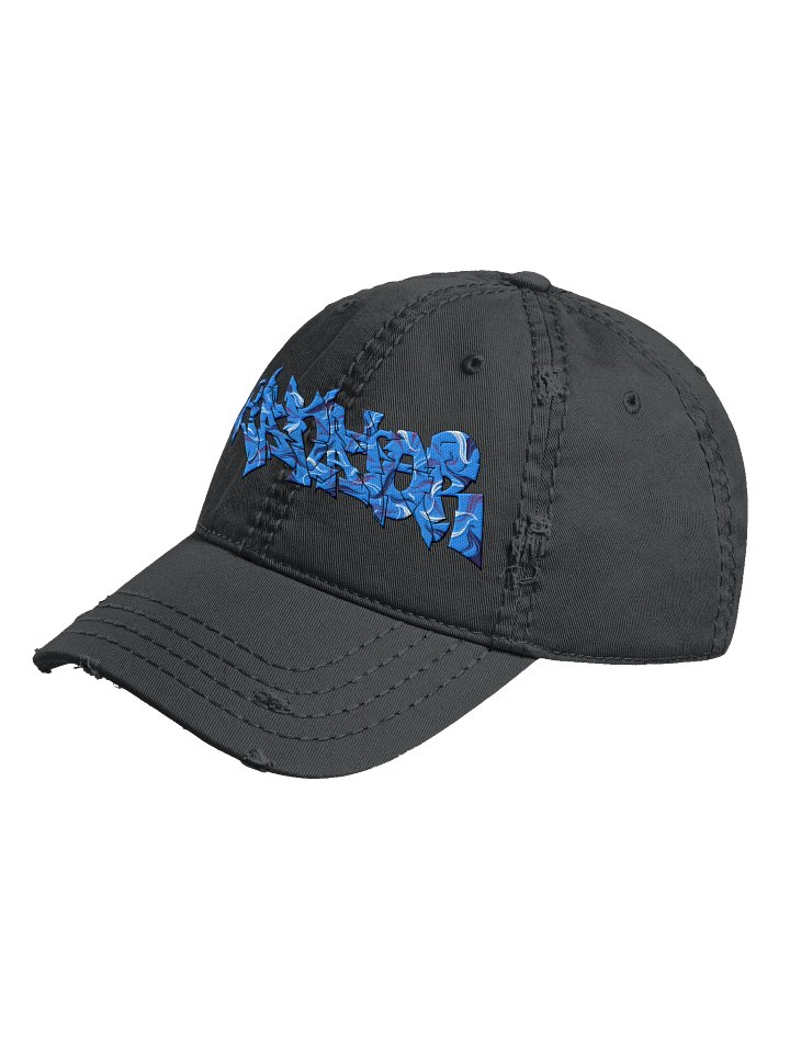 Graffiti Wave Distressed Dad Hat product image (26)