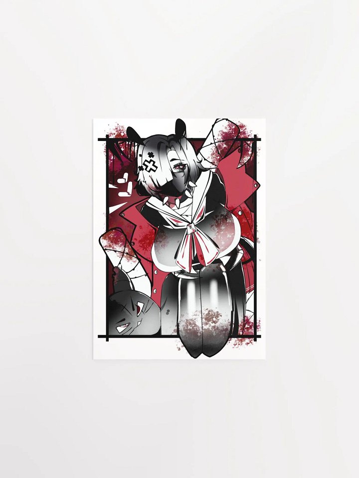 Hoshi B&W with red poster product image (1)